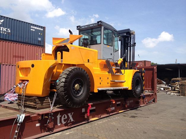 delivery for 25t forklift