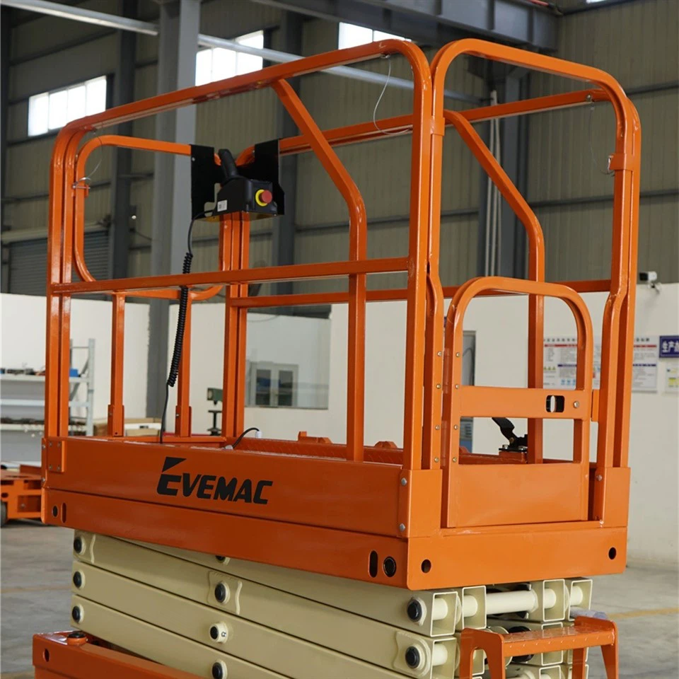 4-18m Rough Terrain Self Propelled Track Scissor Lift Mobile Hydraulic Electric Lifting Scaffold Work Platform