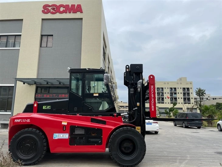 Lithium Battery Forklifts Electric Forklift 15 Ton Heavy Duty Counterbalance Forklifts
