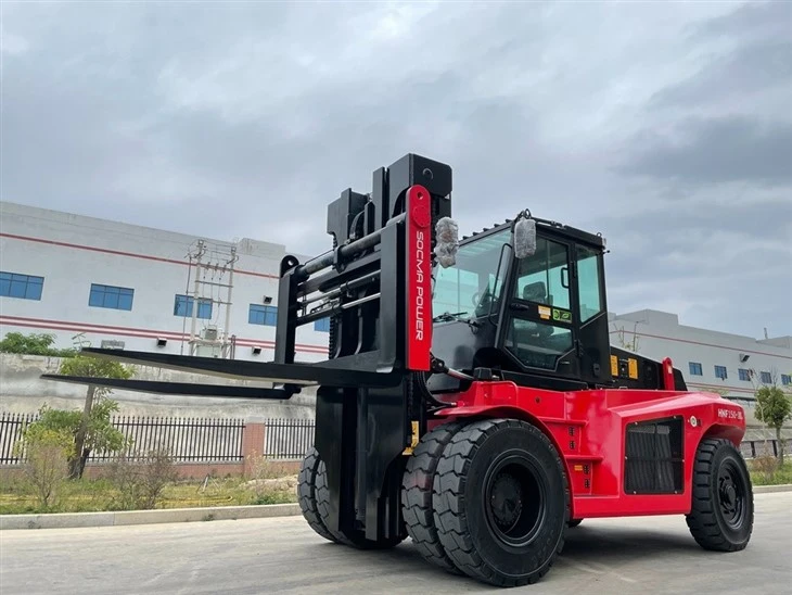 Lithium Battery Forklifts Electric Forklift 15 Ton Heavy Duty Counterbalance Forklifts