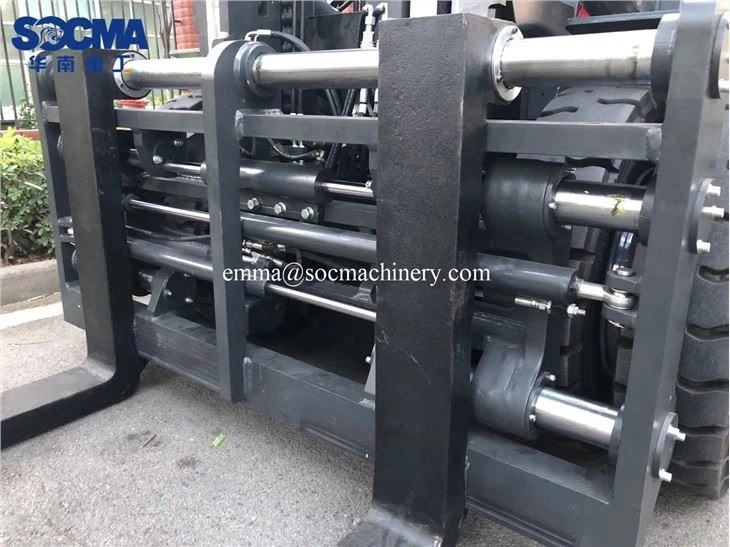 10 Ton Forklift With Steel Rebar