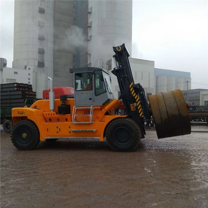 Roll Prong Lekapan Lori Forklift Berat 25 Ton