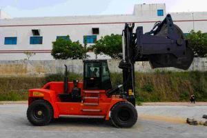 25 T Forklift Dengan Lampiran Pembuangan