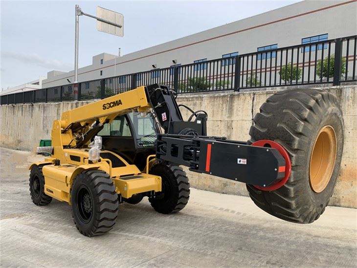 Telehandler 3.5 Tan Dengan Pengendali Tayar