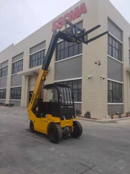 SOCMA MIINI 2.5Ton Ke Trak Forklift Teleskopik 3Ton