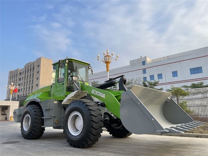 5TON ELEKTRIK WHEEL LOADER BATERI LITHIUM ION