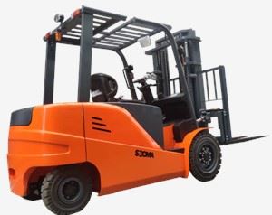 Peralatan Gudang Forklift Elektrik 5 TON