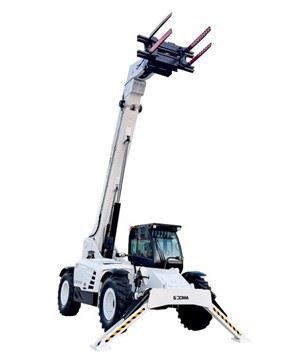 7.5Ton Teleskopik Forklift AttachTayar Pengapit