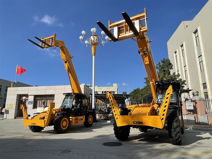 SOCMA 5.5 Ton 17m Telehandler 4WD Crab Mode