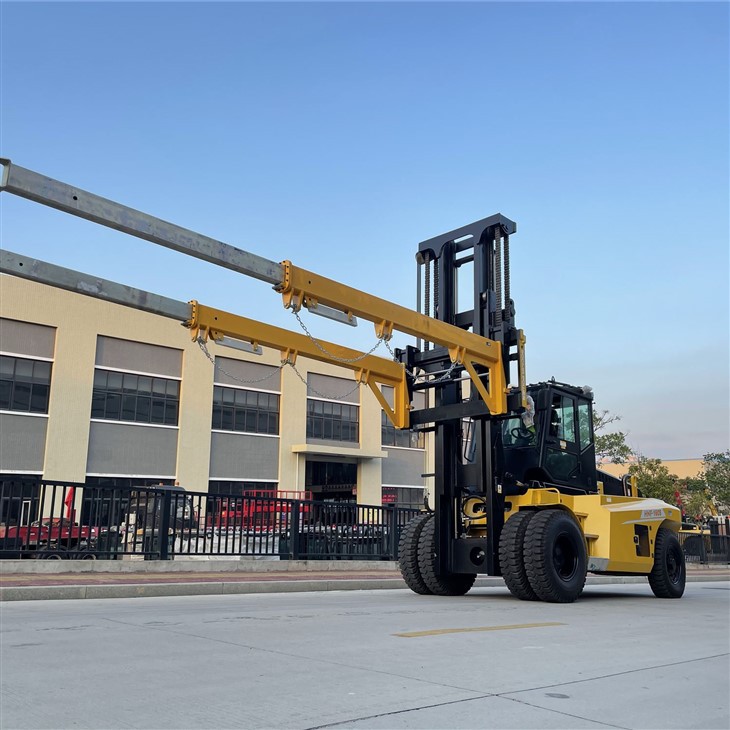16 Ton Heavy Duty Forklift With Crane